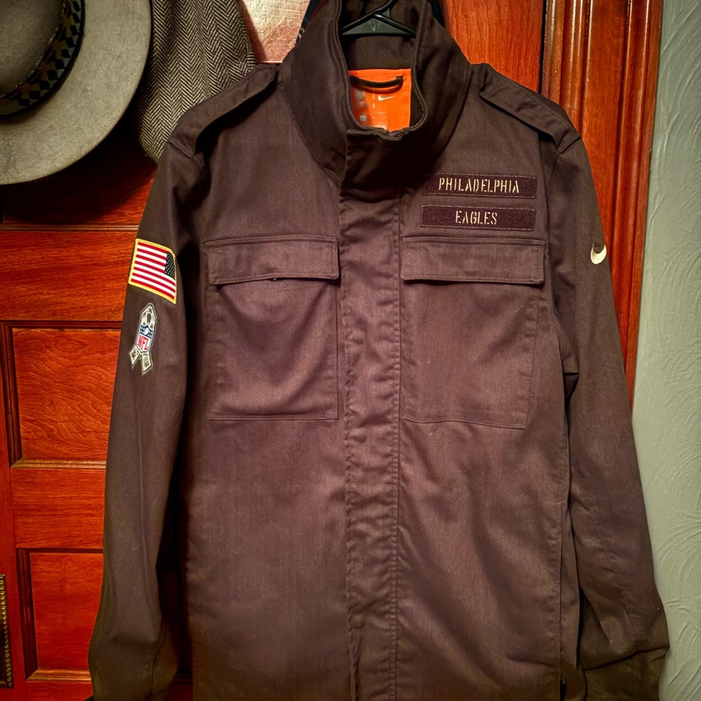 Nike Philadelphia Eagles Military Appreciation  Salute to Service  Jacket S